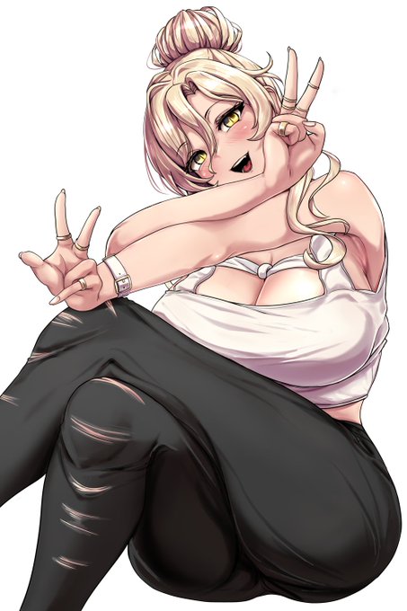 せっかくので白背景verも👌 