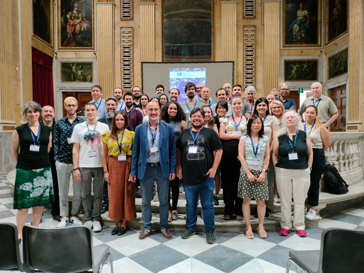 Great science, great people, great place!
#ProteinElectrostatics2023