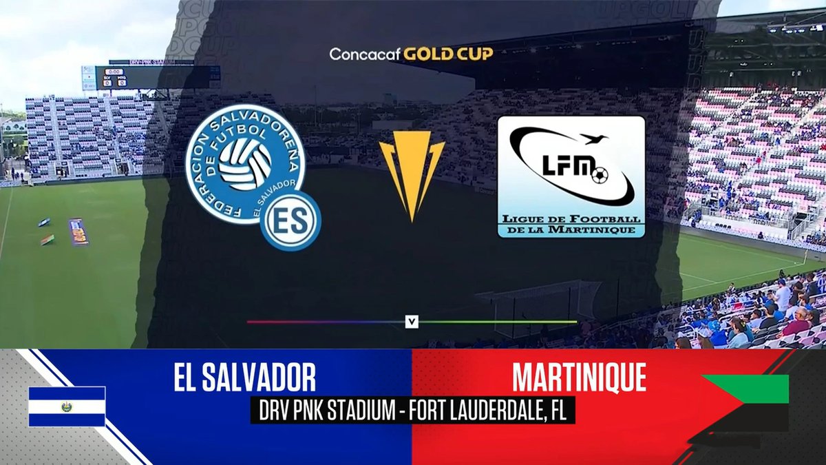 Full Match: El Salvador vs Martinique