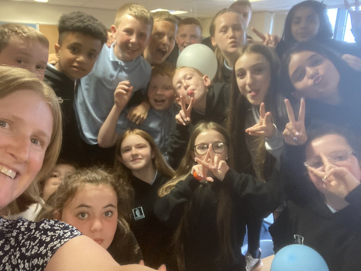 Message for P7 from Mrs Wiggins “I’ve loved working with this amazing bunch of P7’s and I wish them all the best for their next adventure to high school. Thank also for all the lovely gifts and cards. Have a great summer”