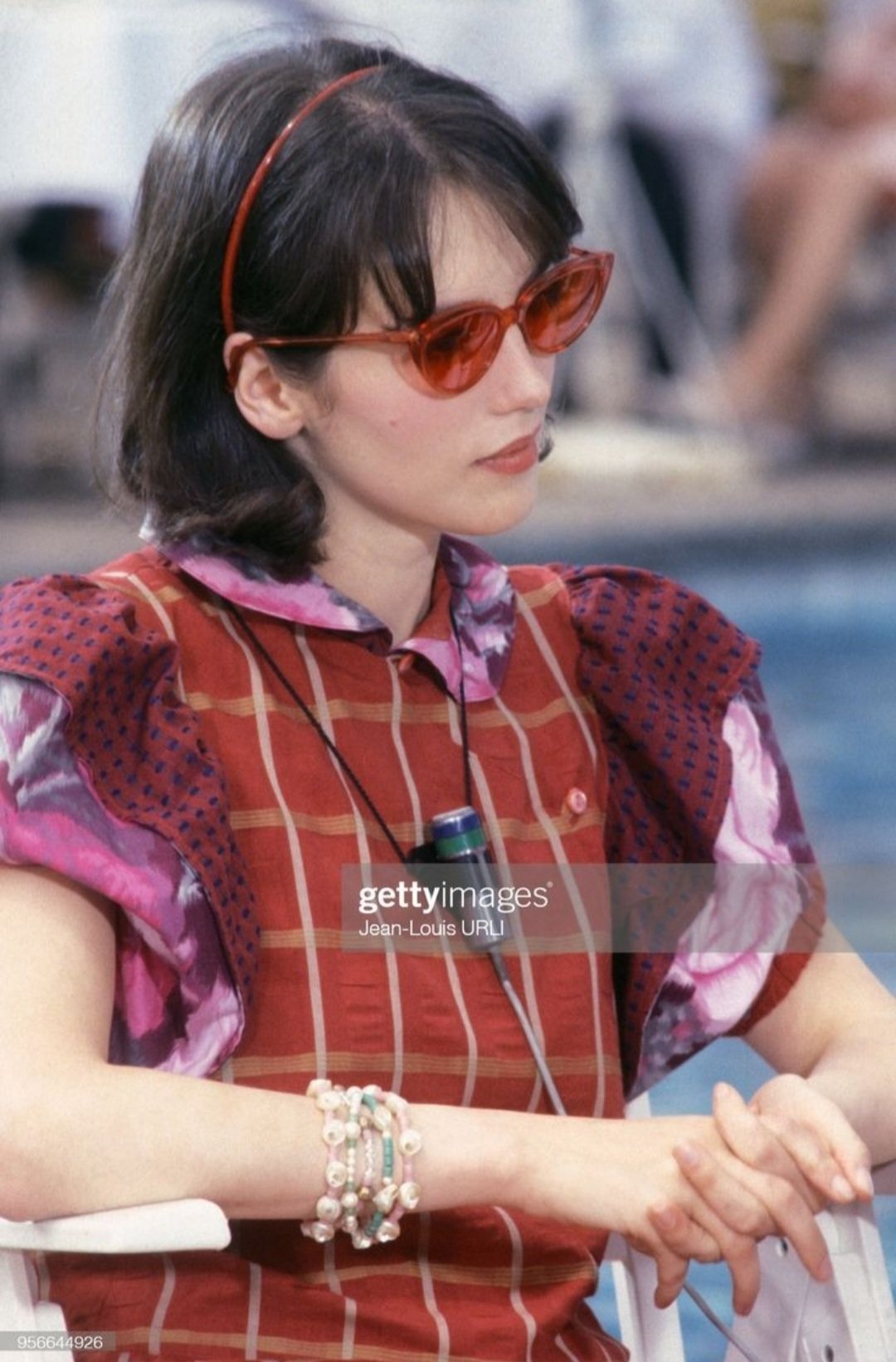 Happy birthday to isabelle adjani,, not many people know this but she actually invented sunglasses <3 