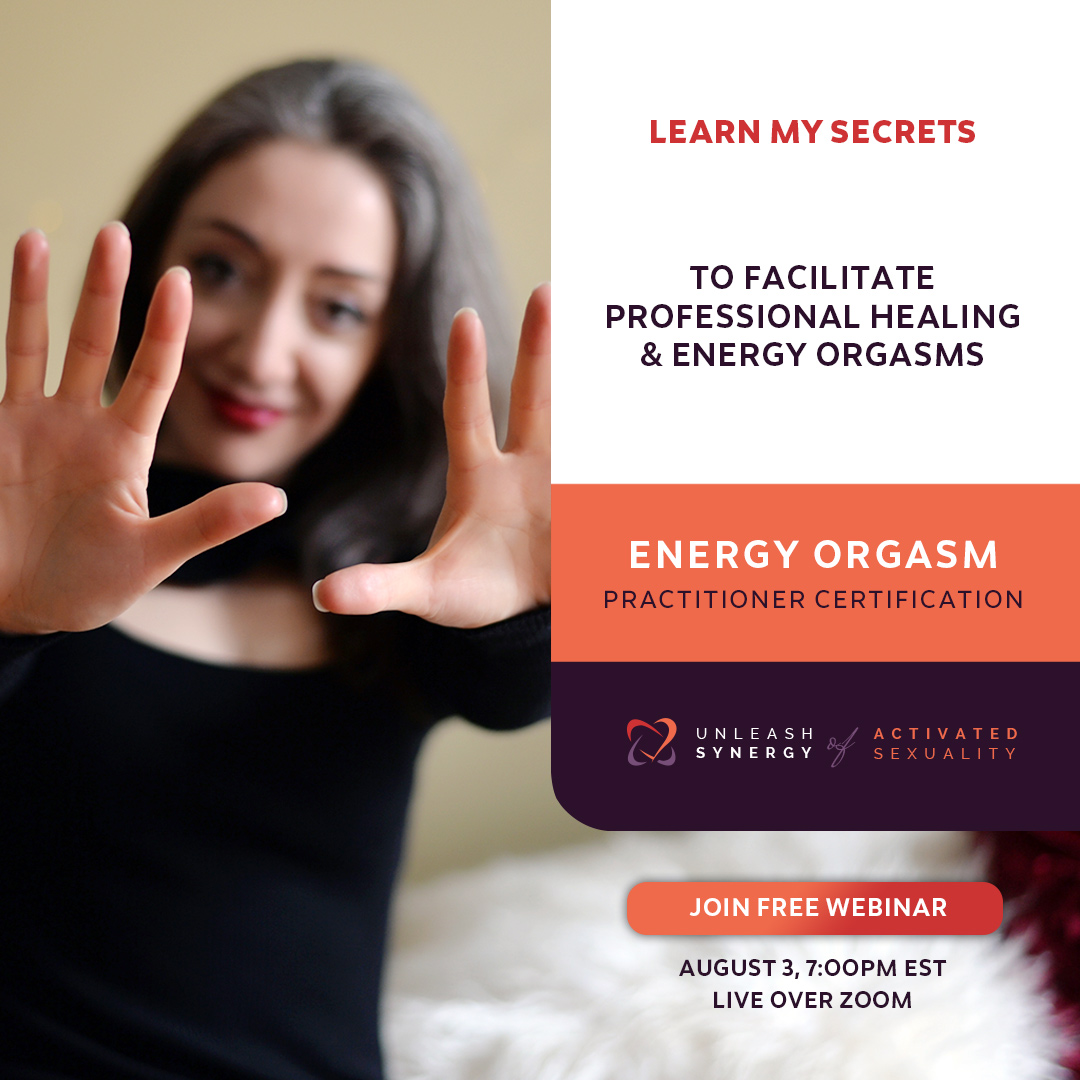 New Energy Orgasm Practitioner Certification Cohort is starting at the end of September, learn more by joining this free webinar: spiritsexlab.as.me/EnergyOrgasm

#energyhealing #energywork #tantra #sexuality #sexpert #energyorgasm #sacredsexuality #sacredslut #pleasure