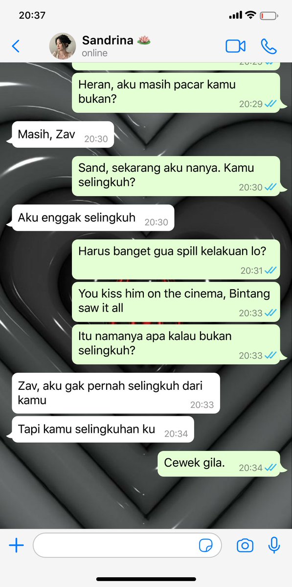 laveusha's tweet photo. zavian juga punya batas sabar. 

#jjanghua one tweet. https://t.co/MswWoR4NJm