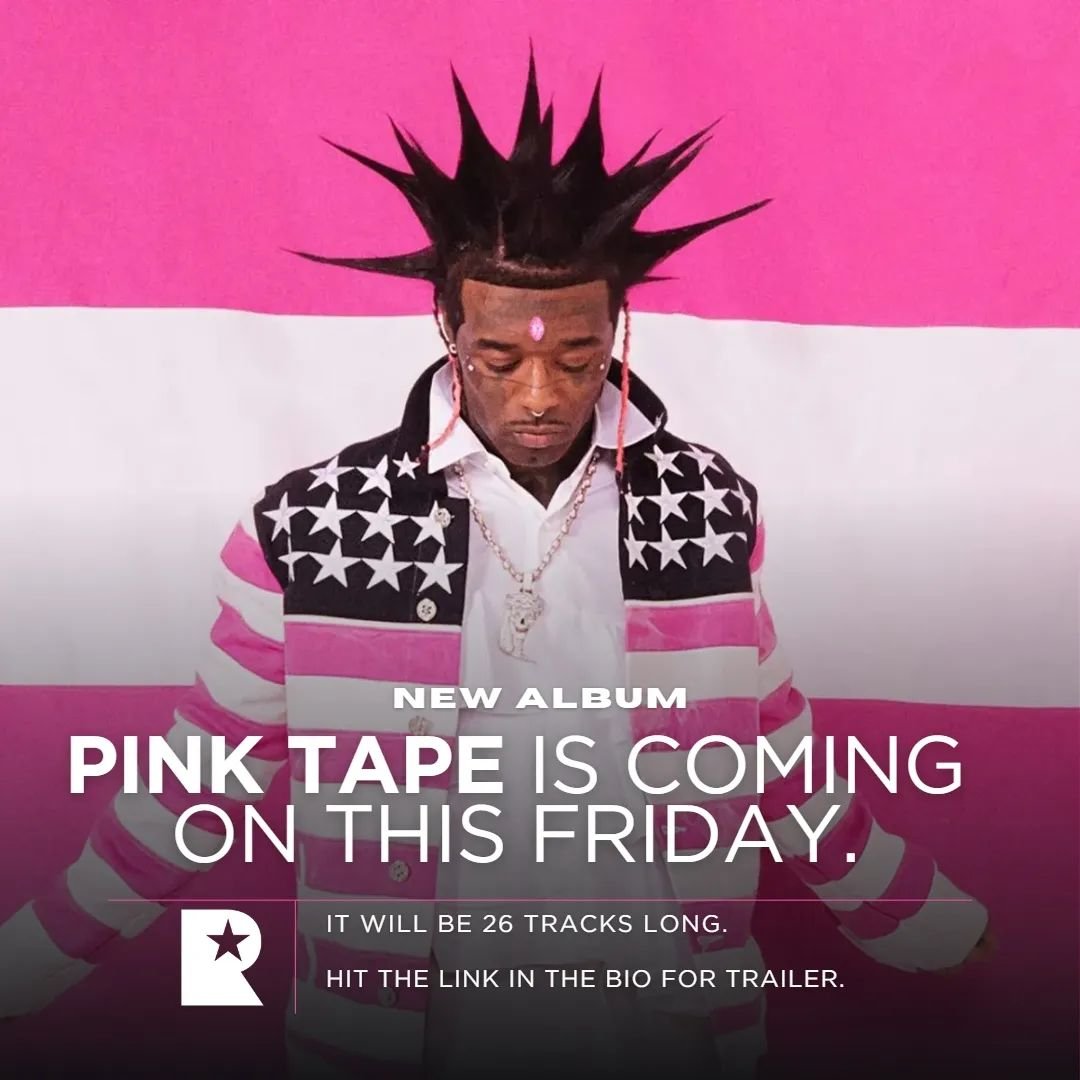 raperican's tweet image. A release date for #LilUziVert's highly-anticipated #PinkTape album has officially announced. Uzi's forthcoming project is scheduled to release on June 30. 💟📆

Trailer: linkin.bio/raperican

#Raperican #LilUziVert
