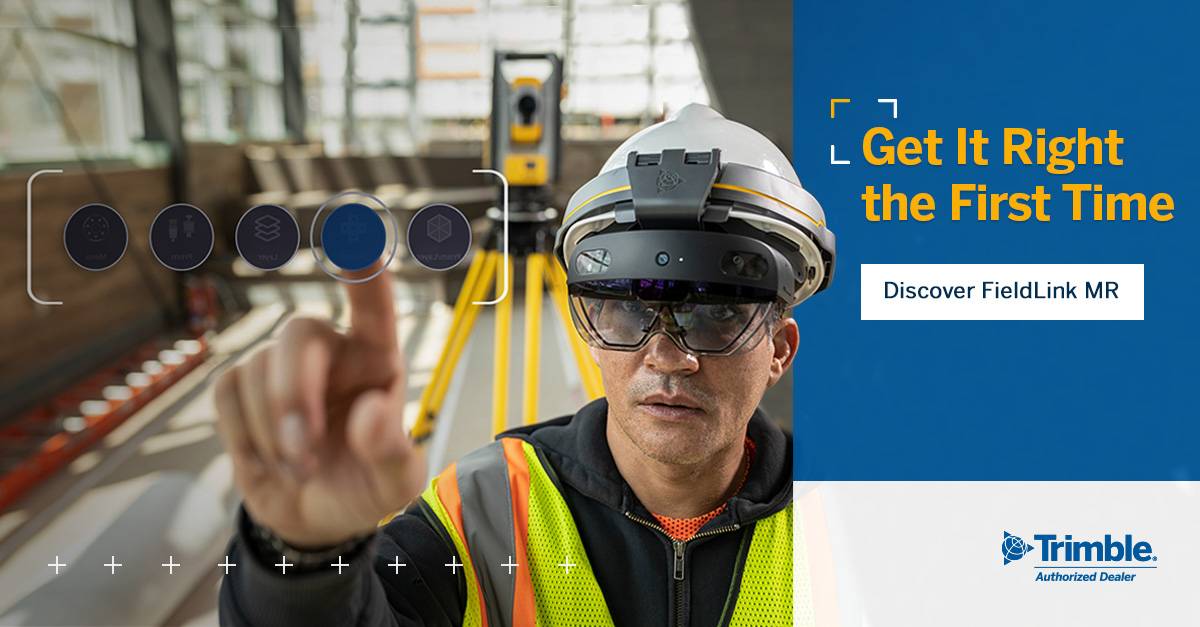 #Trimble FieldLink MR provides a more intuitive and contextual layout experience by allowing users to visualize exactly where their data lies on the job site. buildingpointne.com/field-technolo…

#construction #contractors #workplacetechnology
#constructionequipment #mixedreality