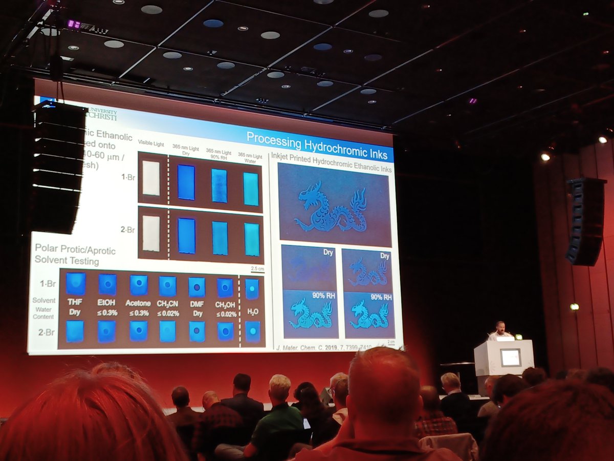 LewisChemistry's tweet photo. Absolutely stunning switchable materials from @MARK_A_OLSON this afternoon at #ISMSC https://t.co/ndb8ccO8TX