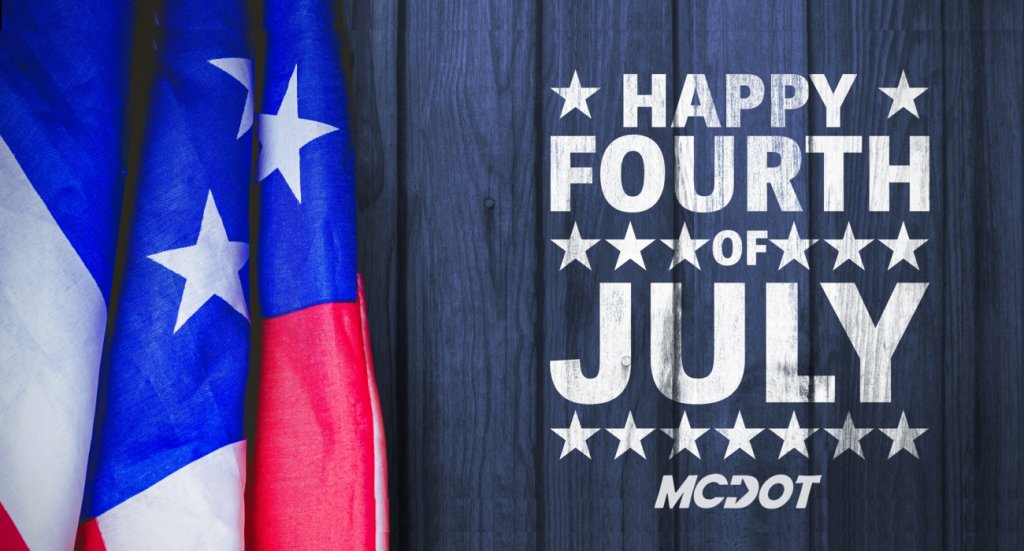 🗽NEW🗽
MCDOT has released the transportation-related schedule for the #IndependenceDay #Holiday on Tuesday, July 4, 2023.
Details▶️bit.ly/437Tpaw
#montgomerycountymd @311MC311 @MontCoExec @RideOnMCT @MontgomeryCoMD @MoCoCouncilMD #MDTraffic #transportation #4thofjuly