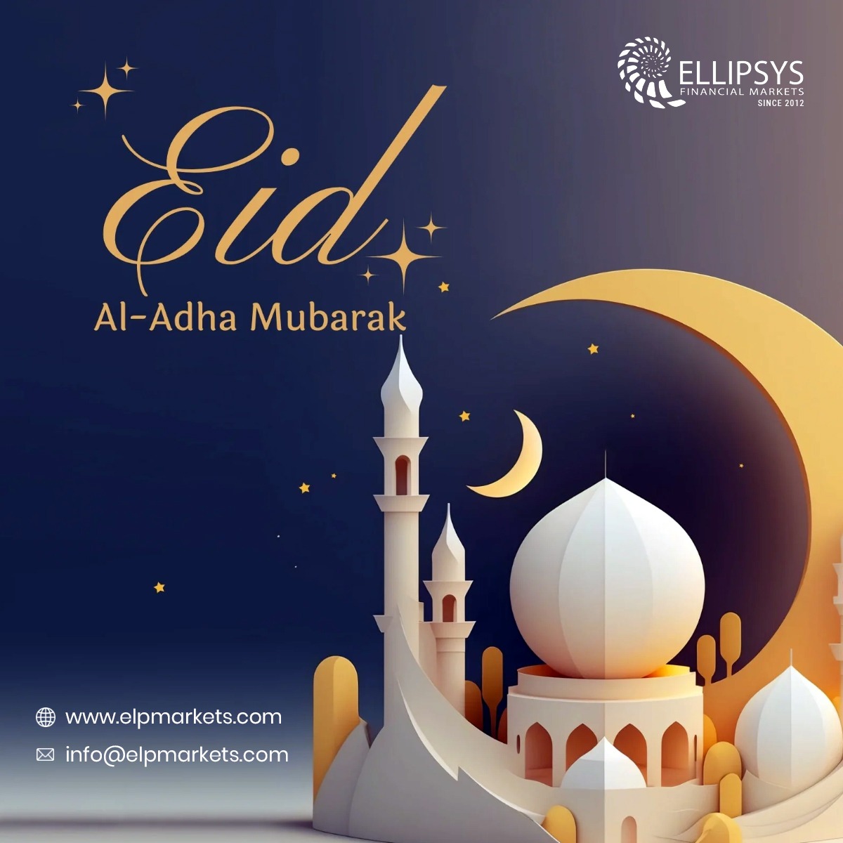 ✨As We Celebrate Eid Al Adha, We Wish You Achieve Success in Your Growth, Prosperity, and Many New Ventures.
'May this Eid bring happiness to your heart and your family'!🌙💫✨🕌

💐💐 Eid Al-adha Mubarak💐💐
 ❤️ 

#Eidaladha #eid #eidmubarak #eidaladha2023 #eidadha #EidAlAdha