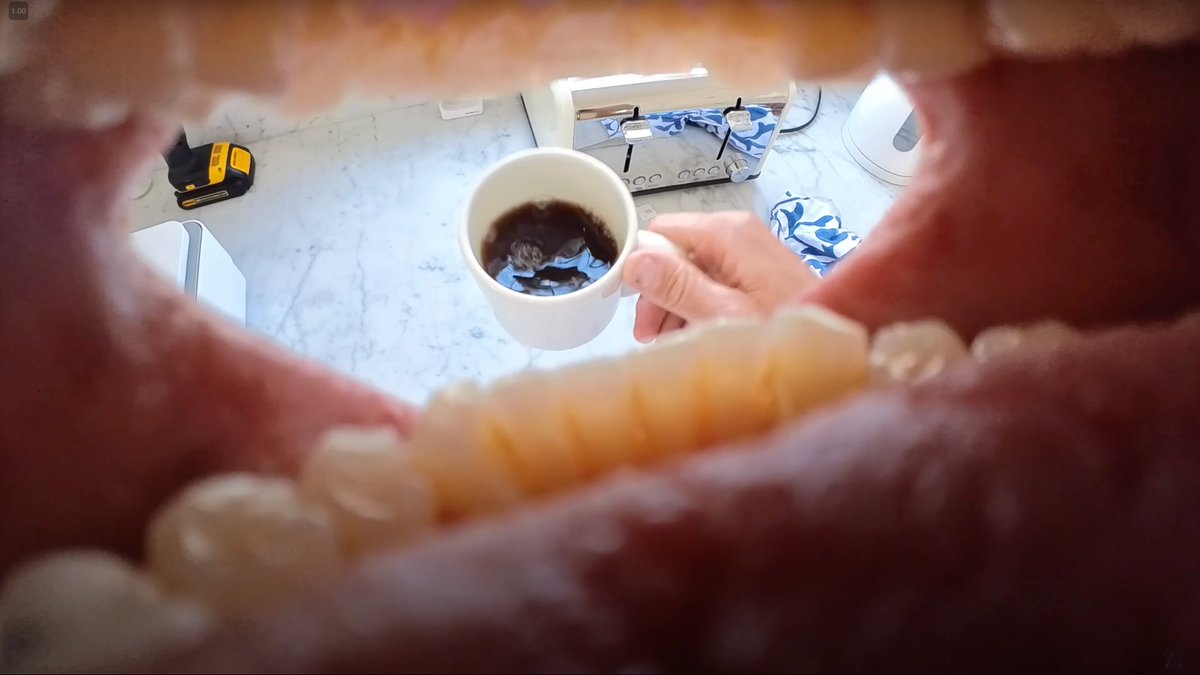 Yes, that's the inside of <a href="/Casey/">Casey Neistat</a>'s mouth...  and the most creative POV shot ever, courtesy of <a href="/insta360/">Insta360</a>. 😮 #insta360go3