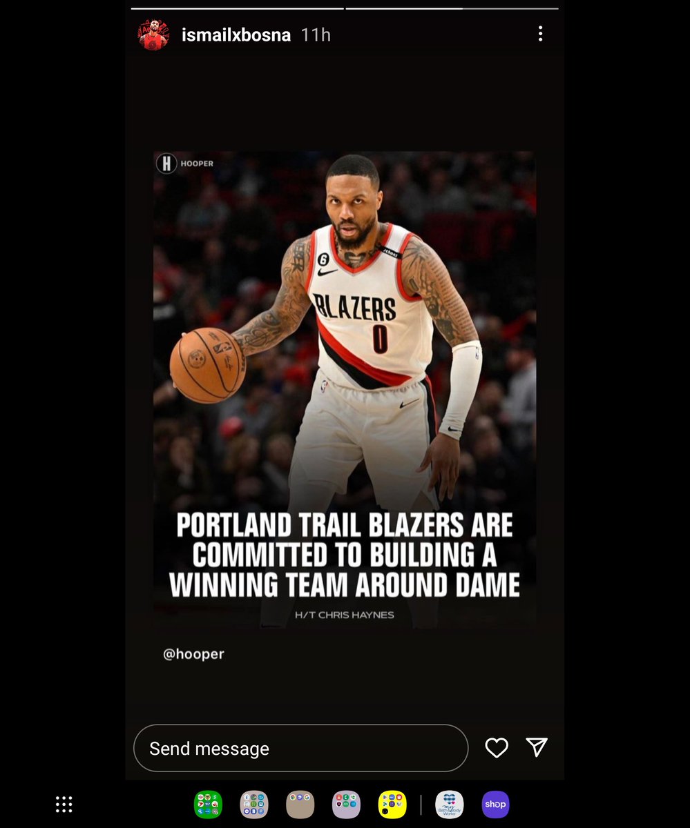 Well @MiamiHEAT fans, On my local news in miami, they said that Portland owner met with Dame and his agent, and they are trying to build a team around him, so it's not looking good that he will be moved. And then there's this. #HEATCulture #HeatWaves #LetsGoHeat