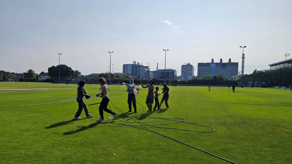 LUSPartnerships's tweet photo. On Sunday we were thrilled to host @HarrowClub for their 140th anniversary! It was a joyous occasion filled with laughter, games, and fantastic company. From lawn games to inflatables for the kids, football, cricket &amp; music. Thanks to all who joined us for this memorable fun day! https://t.co/qRx0Q73q9S