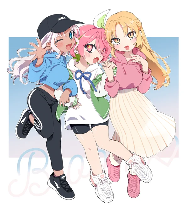#ほっぺの斜線は可愛い