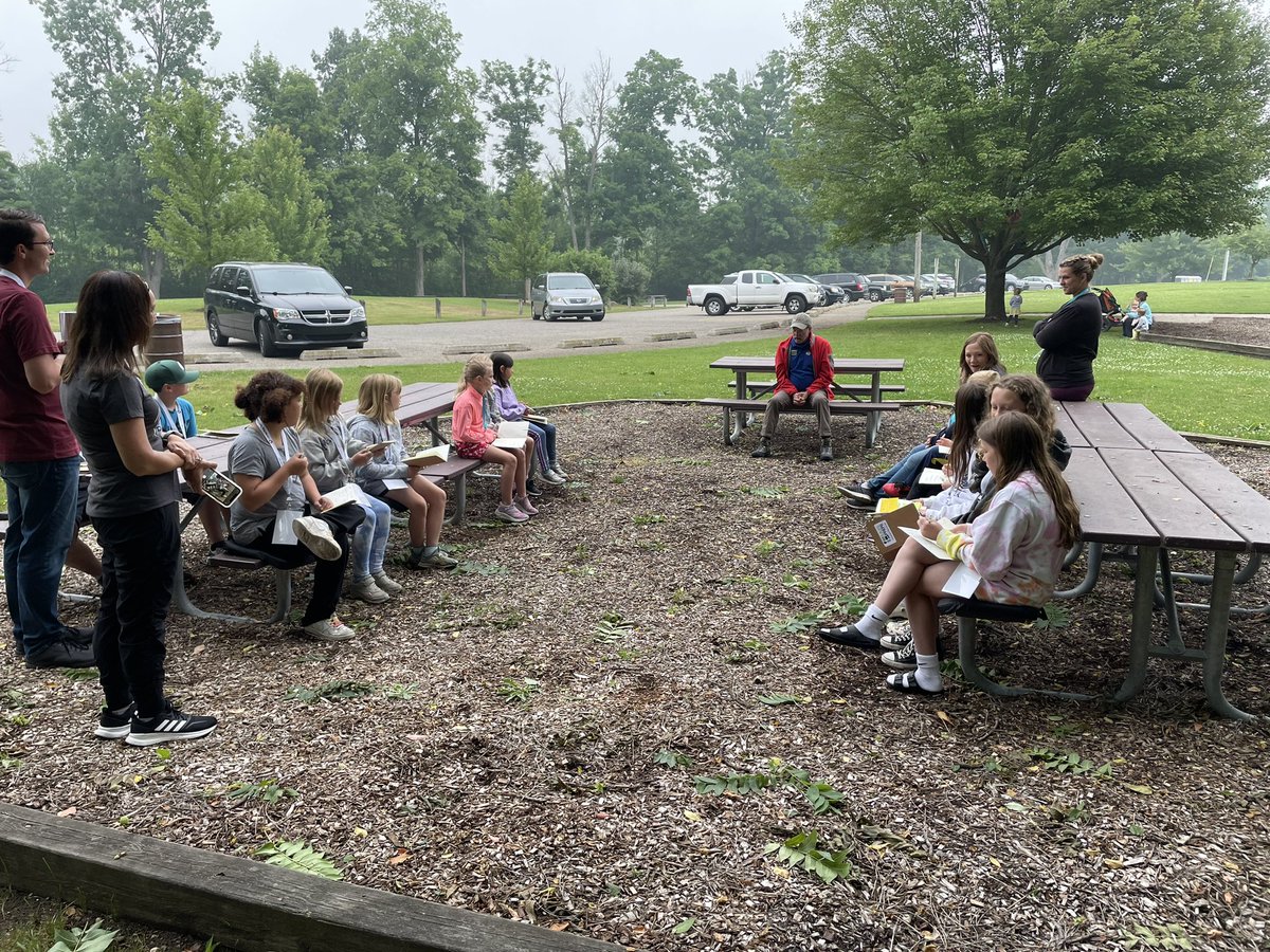 LukeAmbrose10's tweet photo. Another day, another group of kids solving community problems! @OAISDfuturePREP thanks George and Ottawa county parks for helping us out! Kids are asking all the great questions! https://t.co/7p7V8JG7rG