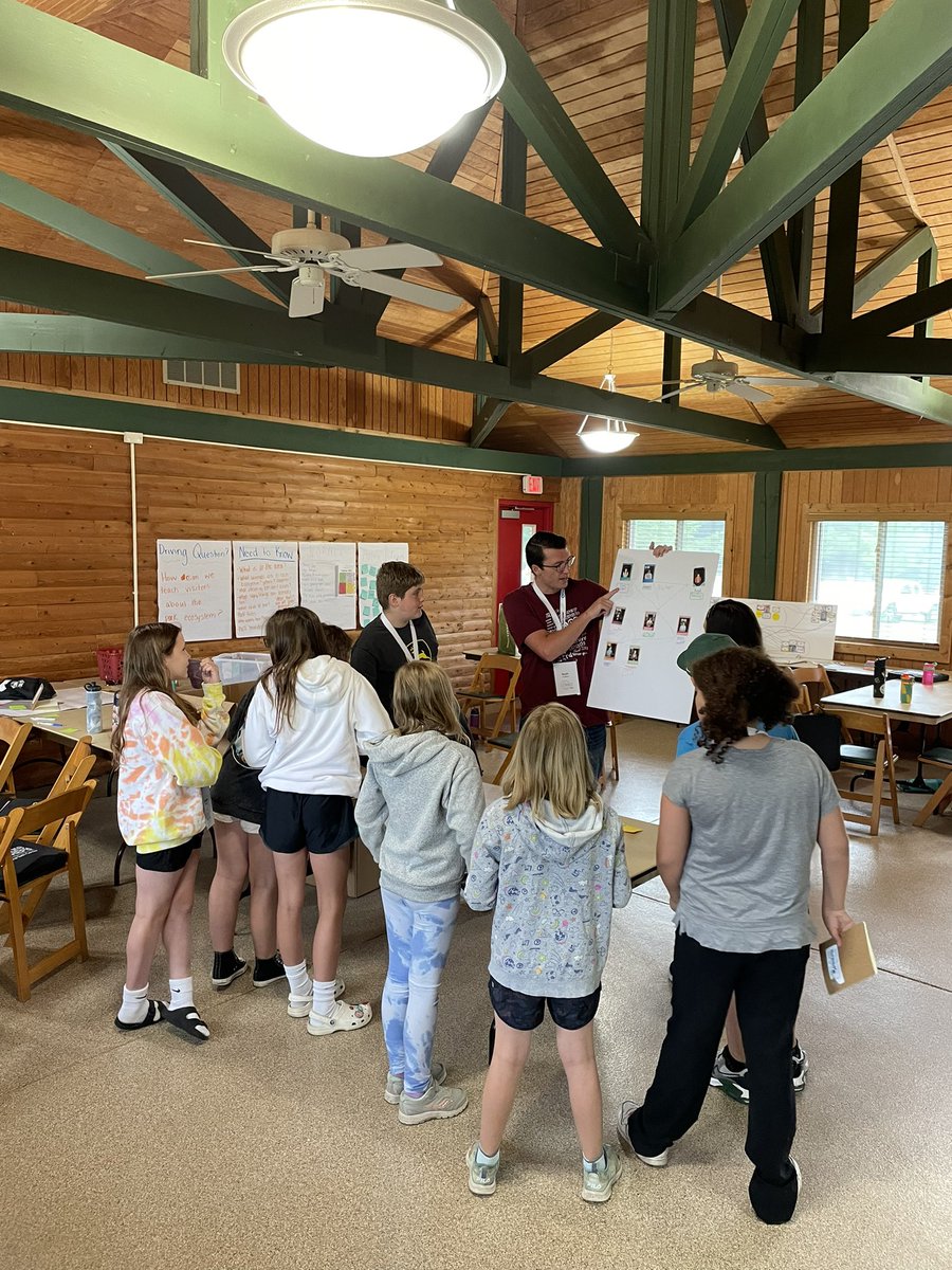 Another day, another group of kids solving community problems! <a href="/OAISDfuturePREP/">OAISD futurePREP'd</a> thanks George and Ottawa county parks for helping us out! Kids are asking all the great questions!