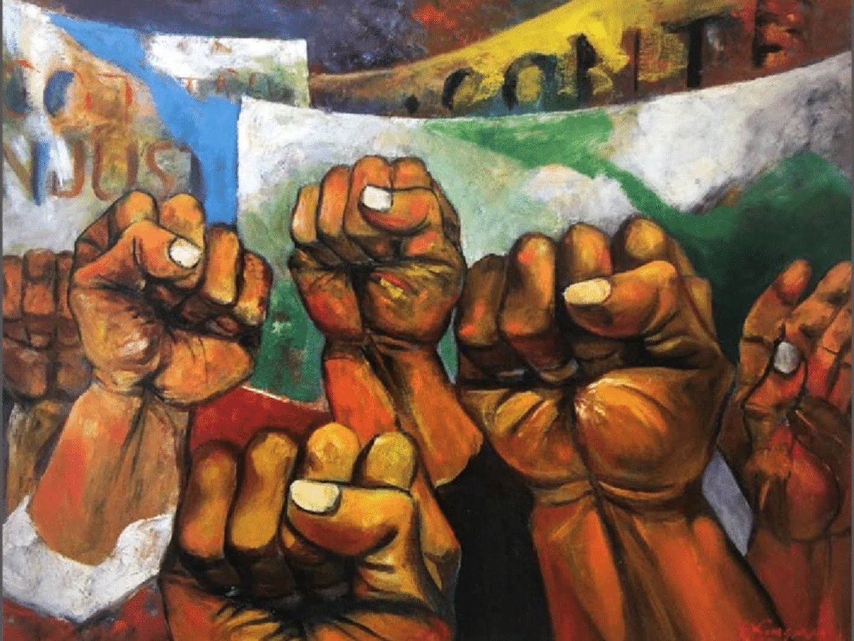 25siete_info's tweet photo. El poder de las manos, por Baltasar Aguilar Fleitas.  La columna explica porqué "Lenguaje del pueblo", de Eduardo Kingman, es la obra de arte de semana #25siete.

https://t.co/HJ33hwIzbv https://t.co/8JMbh3f15j