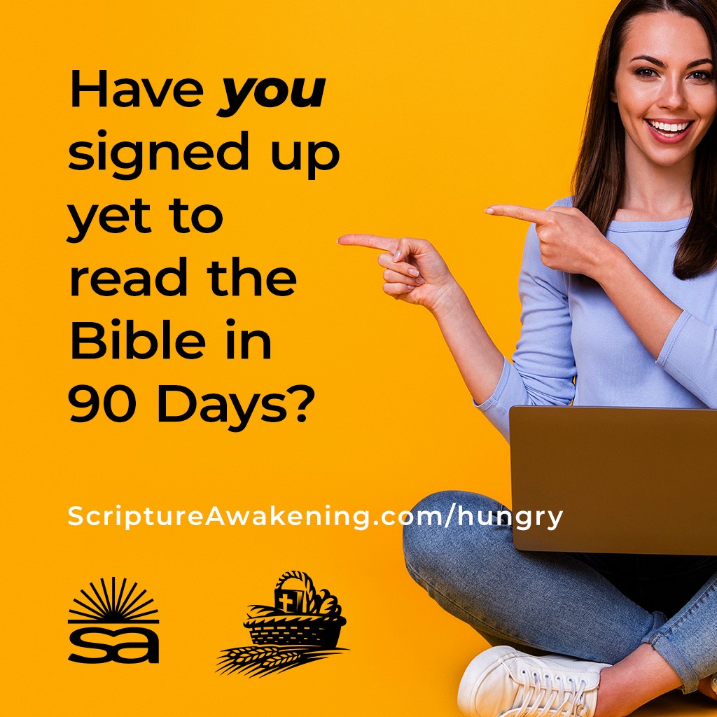 ScriptureAwake1's tweet photo. B90+ Hungry Campaign
https;//ScriptureAwakening.com/hungry https://t.co/vnxP4hXHkw