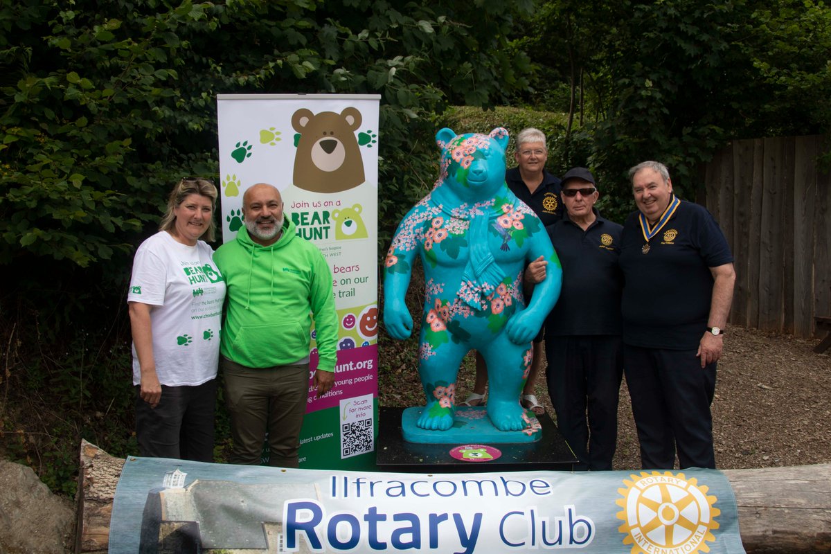 ☀️🐻🌈🌳
We had an incredible time today with our friends from the Rotary Club of Ilfracombe, exploring the Bear Hunt trail across North Devon. 🚶‍♀️🚶‍♂️
📍 Join the Bear Hunt &amp; share your bear hunt photos with us using #NorthDevonBearHunt and let's spread the joy! 📸🐾
#CHSWBearHunt
