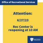 Photo by Recreational Services-University of Toledo (@UToledoREC)