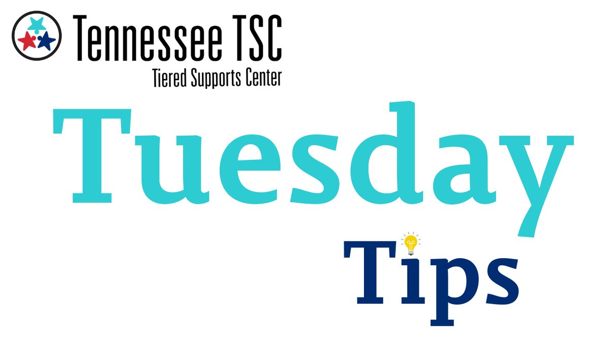 Tennessee Tiered Supports Center tweet media