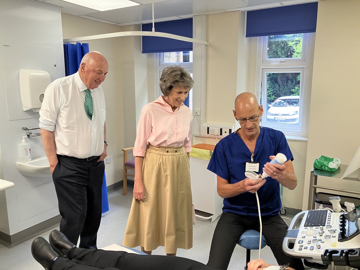 RobSissons1's tweet photo. NHS Diagnostic centre officially opened at Whitworth Hospital. Darley Dale Derbyshire. Doing the honours today the Duke and Duchess of Devonshire from ⁦@ChatsworthHouse⁩. https://t.co/k3KCmUBOki