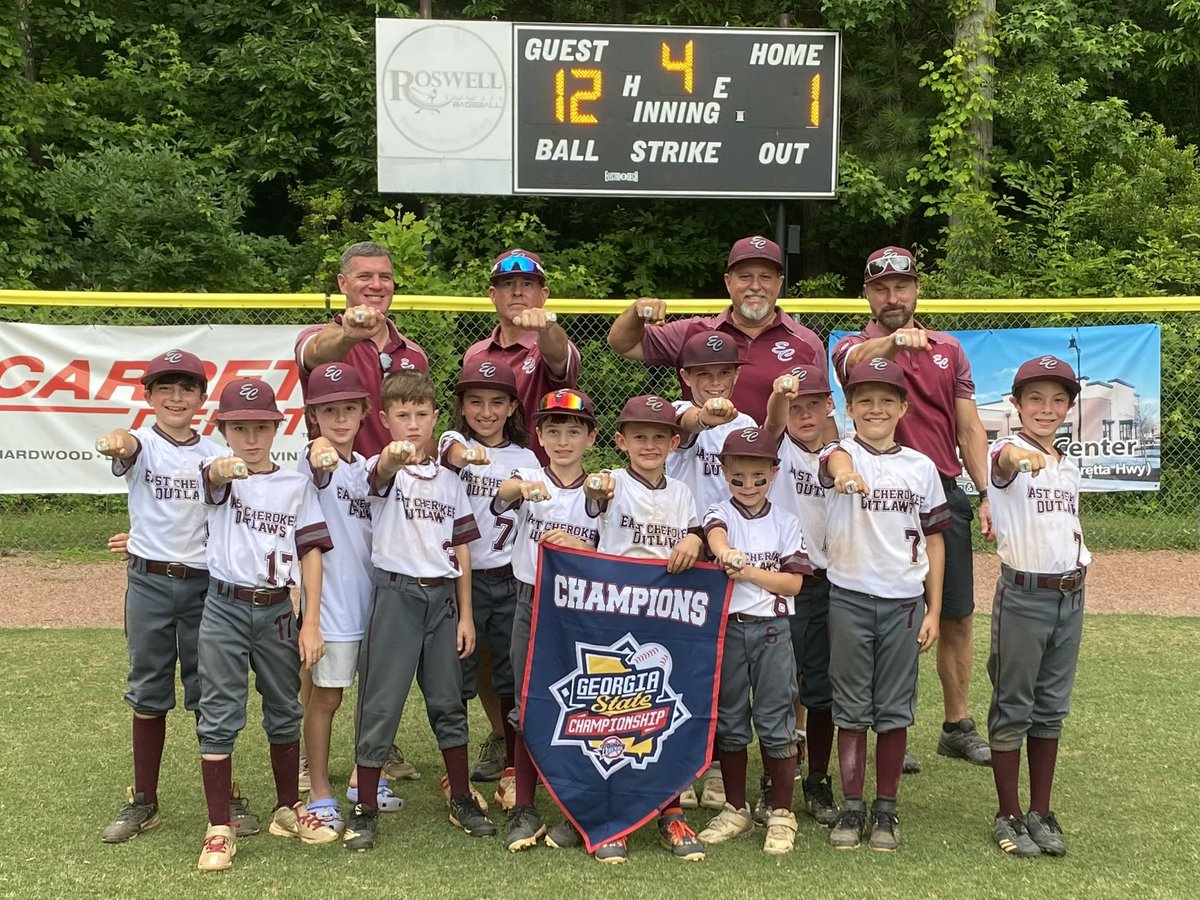#wow this past #weekend was incredible! #liamrhamilton and the #eastcherokeebaseball #outlaws #9u went 4-0 and won the #goldbracket in the #traininglegends #gastatechampionship ❤️⚾️💪🏻🏆 <a href="/elizaghamilton/">Elizabeth Hamilton</a> <a href="/liamrhamilton/">Liam Hamilton</a> #youthbaseball #baseball #roswellga #hembreepark