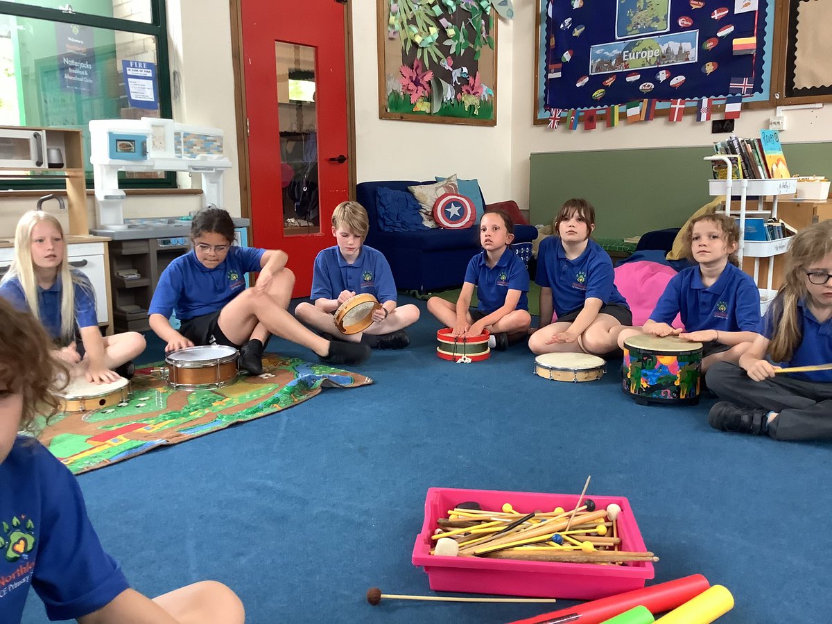 NPS5B's tweet photo. We’ve been exploring rhythm and tempo in music this afternoon using some of our fabulous percussion instruments. #npsmusic https://t.co/lW1KPISnHJ