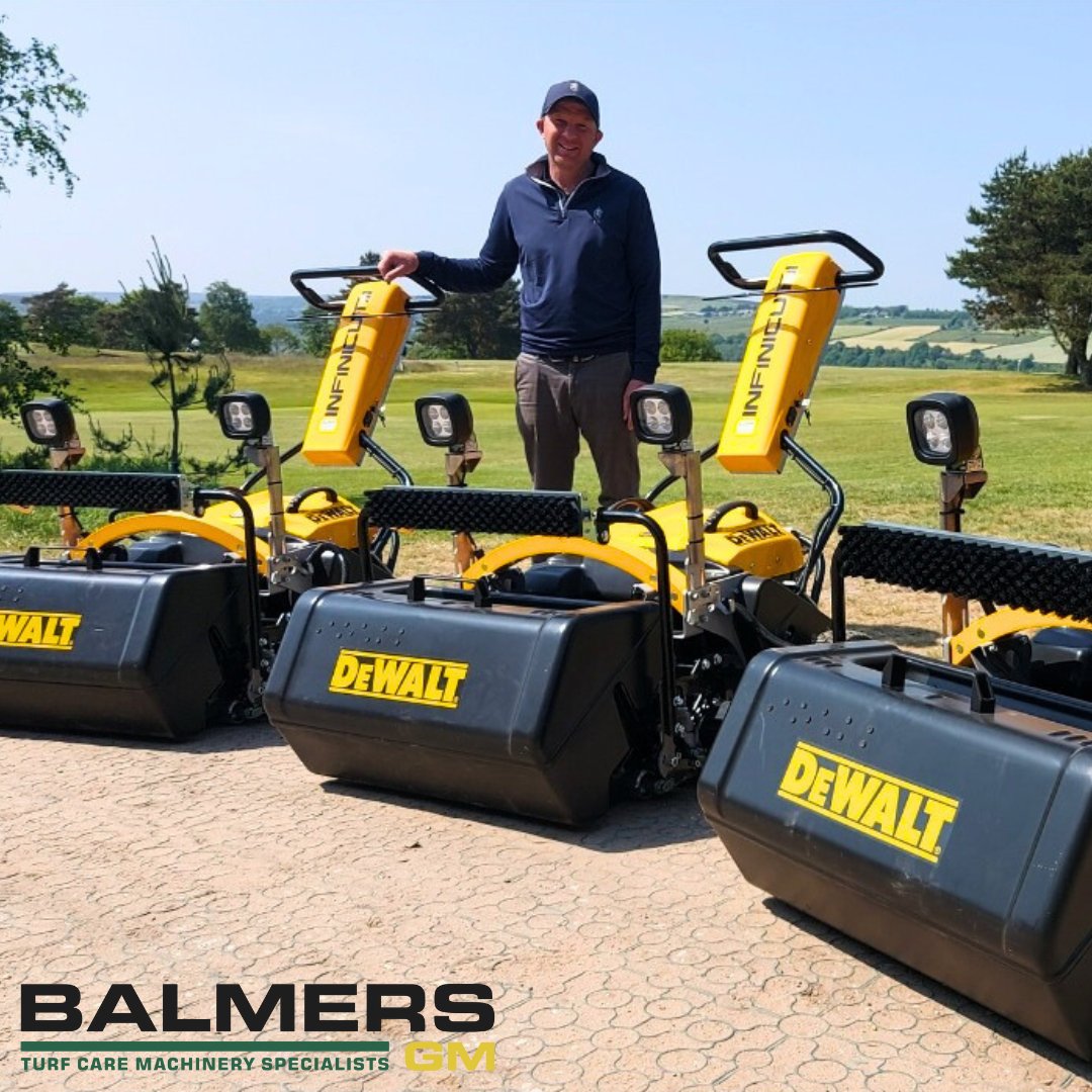 BalmersSales's tweet photo. More @infinicut mowers heading to their new homes in Yorkshire 😃
This time the team at @hallamshiregolfclub in Sheffield, thanks as always for your continued support 🤝
📸 Area Sales Rep John Hobbs
#golfmachinery #turf #golfandturf #greenkeeperlife #groundcare #turfcare https://t.co/RDNyht6g6m