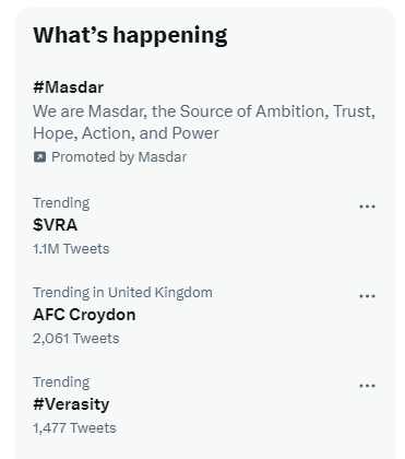 verasitytech's tweet photo. >1m Tweets again for $VRA after our 33 million #tokenburn announcement earlier today! Let's go! 🔥 https://t.co/VIVKJ7soQ7
