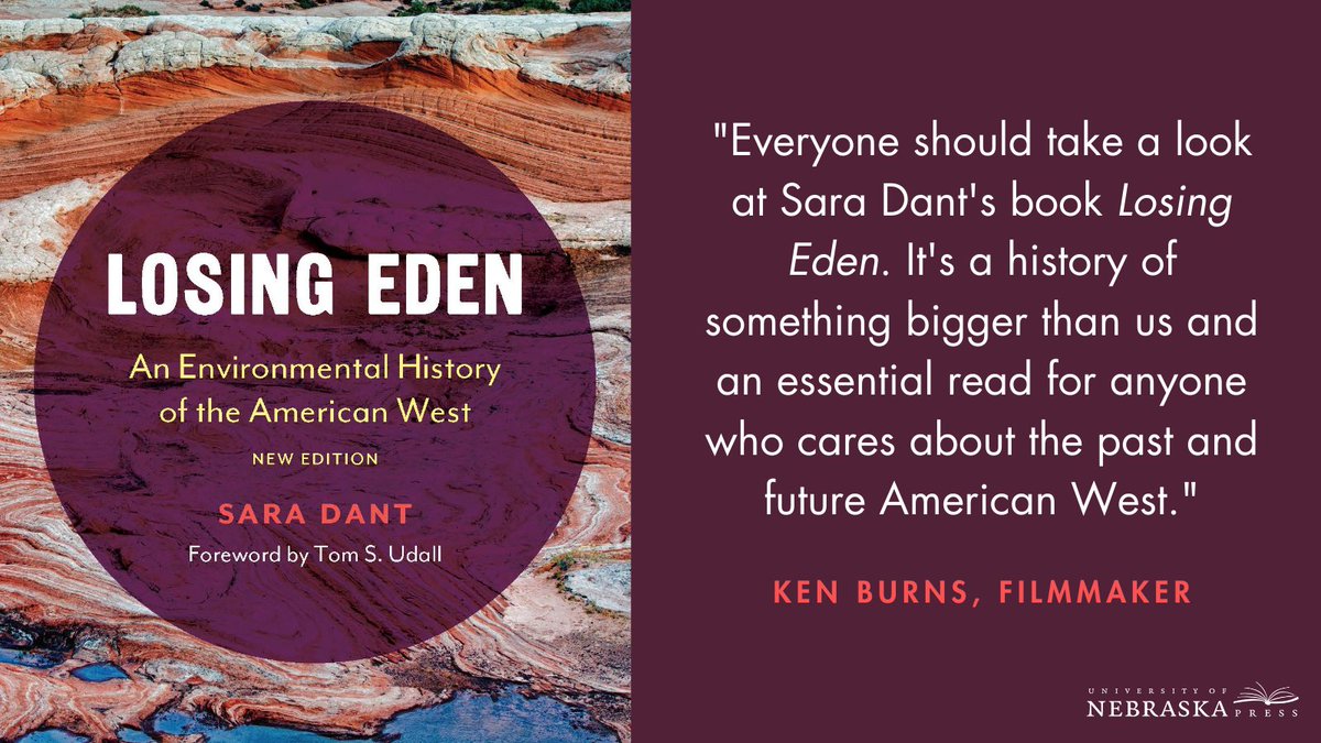Highly recommend new book about the environmental history of the American west by <a href="/sara_dant/">Sara Dant</a>  published by <a href="/UnivNebPress/">Univ Nebraska Press</a>.  Worth taking a look.