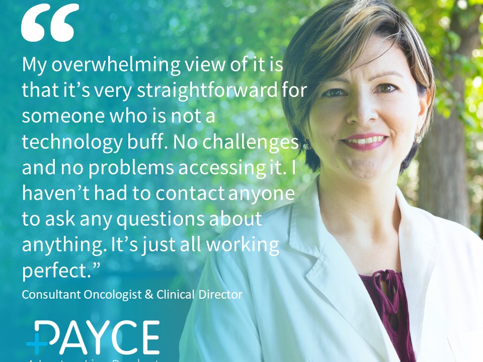 PAYCEportal's tweet image. Don’t just take our word for it, this is what one consultant medical oncologist and clinical director recently had to say about #PAYCE. You can find out more about the PAYCE portal at: payceportal.com/payce-for-hcps
#LLX #LectureLinx #Pharma #PharmaceuticalIndustry #HCP #HCO