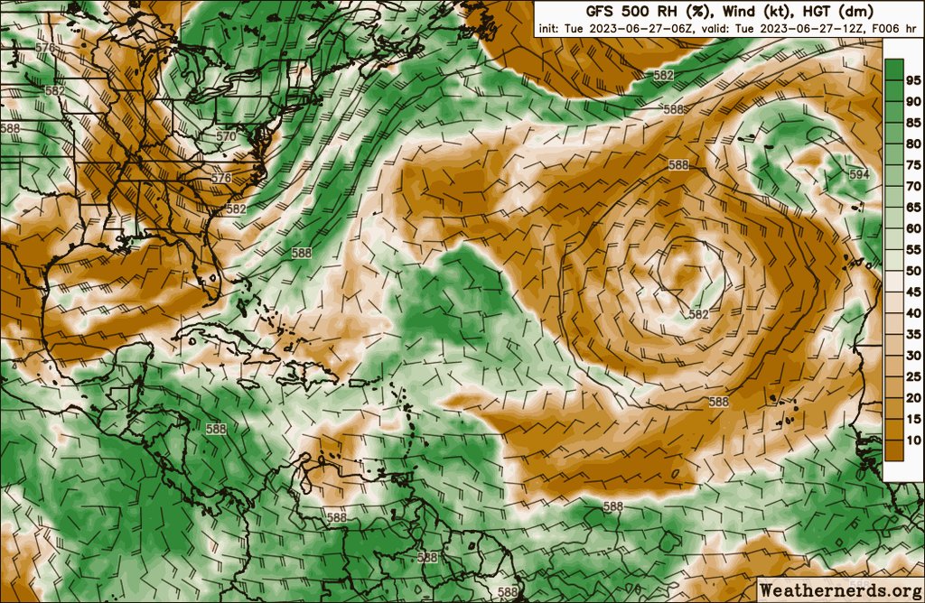 WeatherEnQuilla's tweet photo. Se espera que la alta humedad proveniente de la zona de convergencia intertropical, combinada con una onda tropical en el lejano oeste, continúe generando lluvias en la capital del Atlántico y su área metropolitana. https://t.co/H7QdYEEOb8