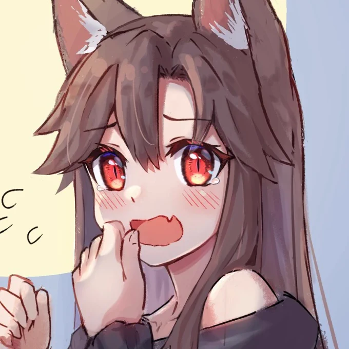 #ほっぺの斜線は可愛い  好き