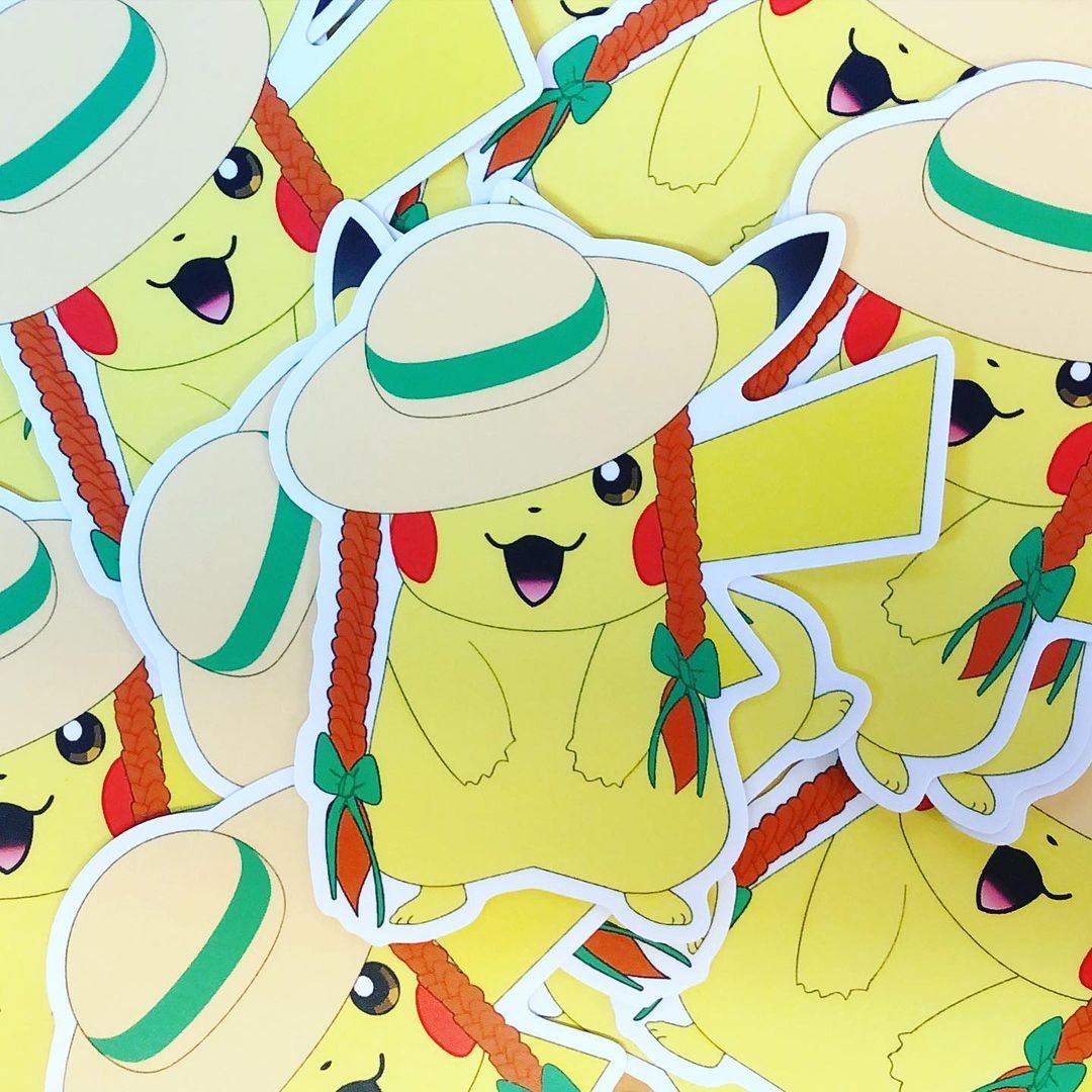 StickerYou's tweet photo. This one’s for our fellow Pokémon fans 🐱 @artbyadflo #stickers https://t.co/Kyh1ArBA6x