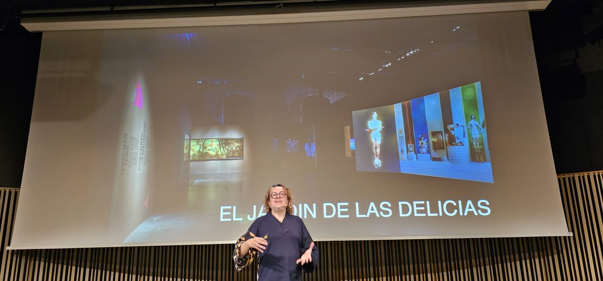 peinadormarta's tweet photo. Maneras de coleccionar entre el #arte y la #tecnologia @oscarhormigos @coleccion_solo. De custodiar a apoyar y experimentar. Enfrentarse al arte con 1 mirada distinta, ayudando a los artistas a producir obras difundirlas, certificarlas y conseguirles coleccionistas #FocusDigital https://t.co/uexXxbuB6Y