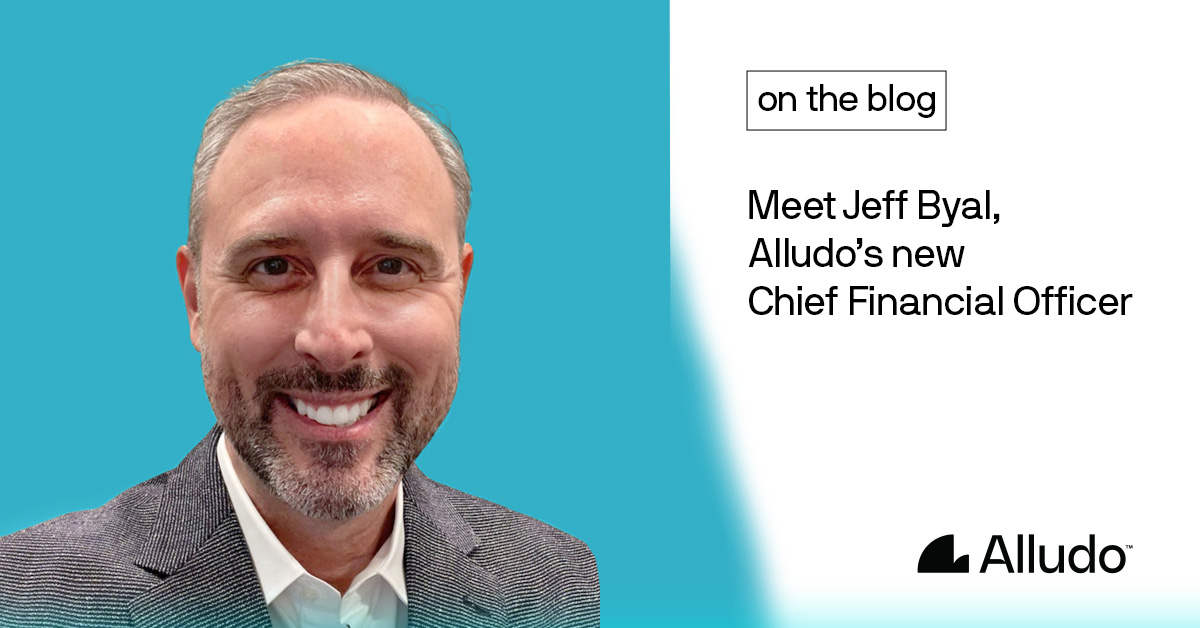 A huge welcome to our new CFO, Jeff Byal, to #TeamAlludo! Jeff's focus on growth & efficiency aligns perfectly with our vision. Bonus: he's a proud turtle 🐢 per our Chronotype Quiz. Visit our blog to learn more about how Jeff will drive our transformation allu.do/3pnBWgb