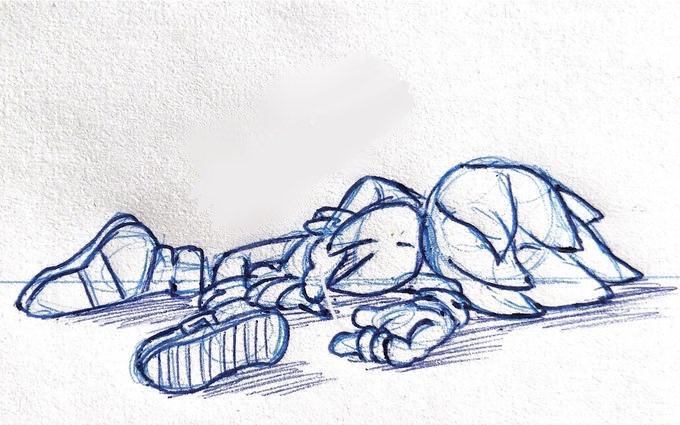 YOUR_2_SLOW's tweet photo. {      sonic  died..... }

2099🌀

{•    it's now a canon event   •} https://t.co/bAVveucO3Z