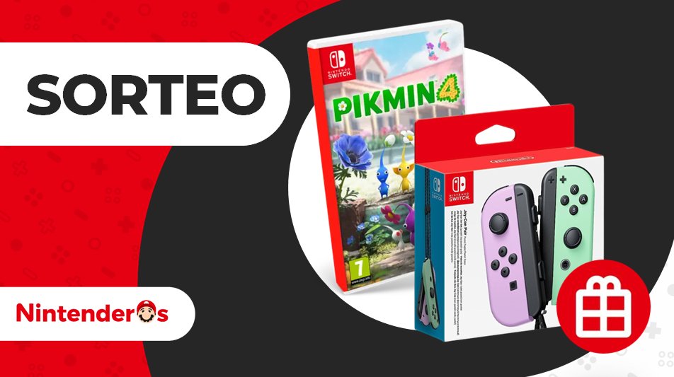 ¡Sorteamos una copia de Pikmin 4 + Joy-Con morado y verde pastel para Nintendo Switch! 1⃣ Síguenos (@Nintenderos) y RT aquí 2⃣ Responde a este tuit con #DemoPikmin4 contando qué es lo que más te ha gustado de la demo ¡Suerte! - nintenderos.com/2023/06/sortea…