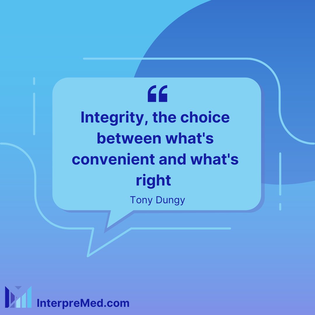 Integrity is key to any professional organization, as it allows us to establish trust and maintain ethical standards. Without it, we would compromise our credibility and risk damaging relationships and reputations. What integrity-related issues have you faced in your work?#ethics