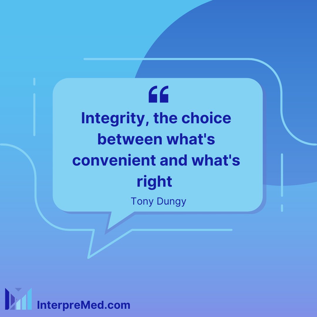 Integrity is key to any professional organization, as it allows us to establish trust and maintain ethical standards. Without it, we would compromise our credibility and risk damaging relationships and reputations. What integrity-related issues have you faced in your work?#ethics