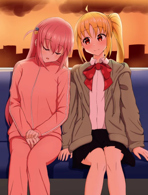 #ほっぺの斜線は可愛い虹夏ちゃんいっぱい 