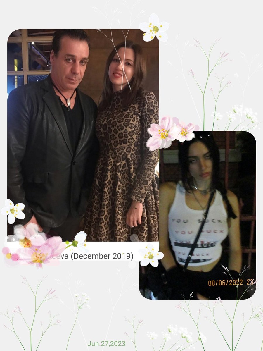 schnufi666's tweet photo. Links: Till #Lindemann & Alena #Makeeva
Rechts: #KaylaShyX https://t.co/hmwexVWRev