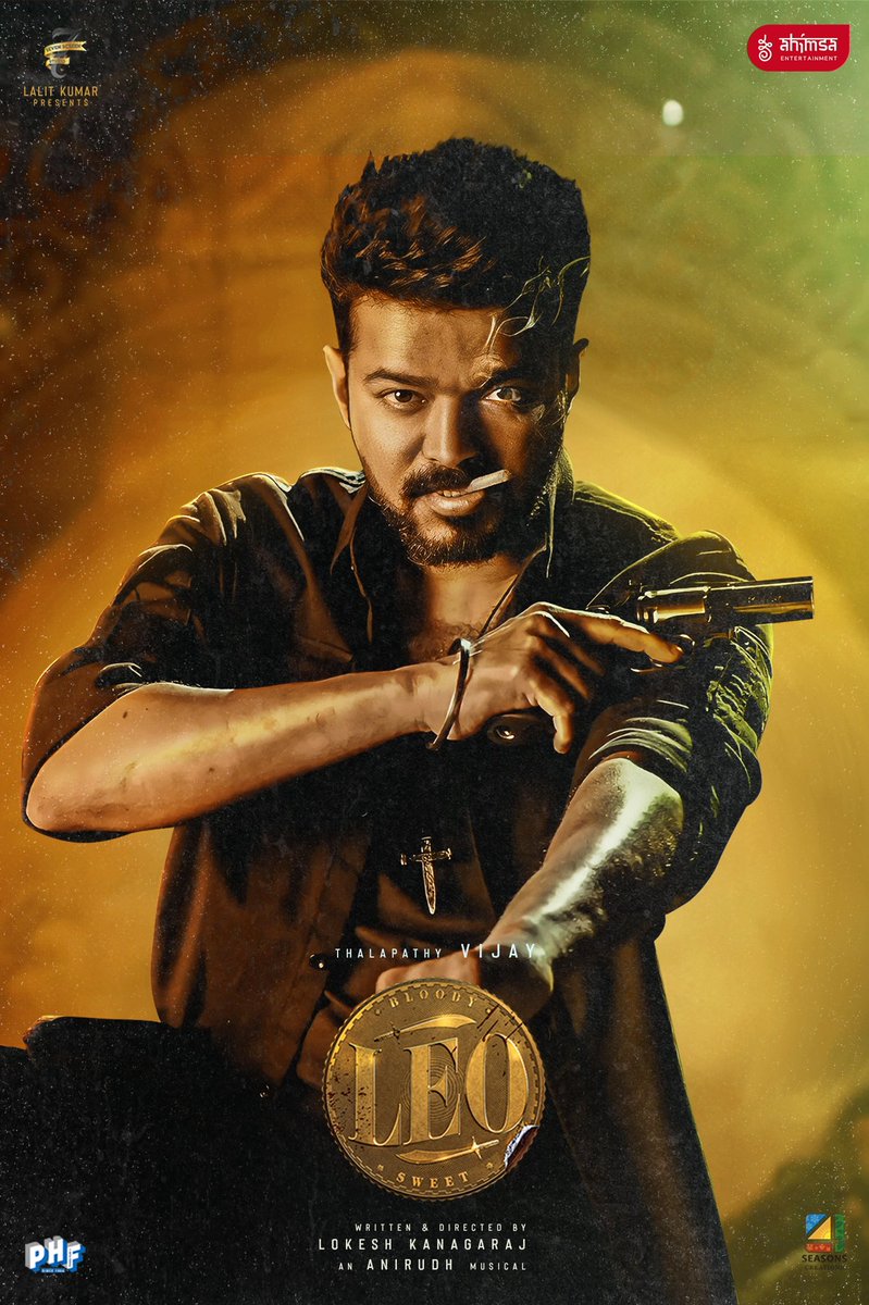 Under 120 days left for one of the biggest Indian films of 2023 — #LEO. Are you just as hyped as us? 🥵💣 @vithurs_ @deepa_iyer_ @sude_v @actorvijay @7screenstudio @Dir_Lokesh @Jagadishbliss