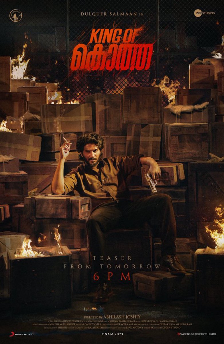 letscinema's tweet photo. The King 🥵🔥🔥🔥🔥🔥 #KingOfKotha https://t.co/pv7ch9WqZa