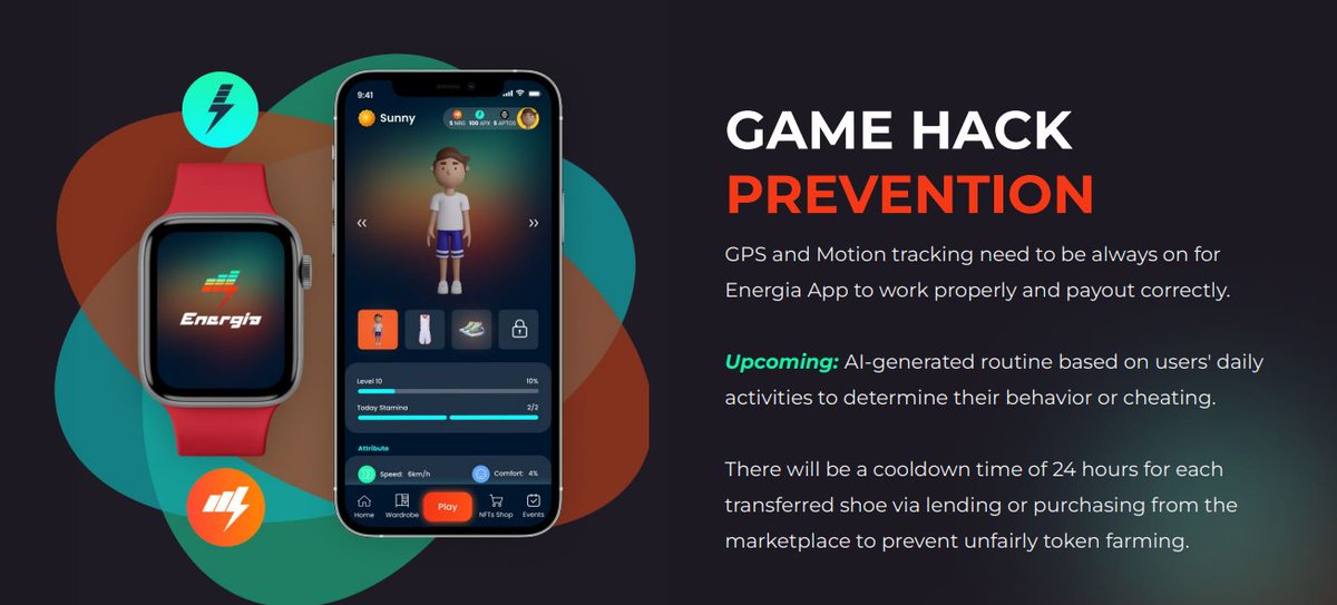 Game hack Prevention 🖥️

📱energia.training
$APTOS $NRG $APT $APX
#MovetoEarn #Move2Earn