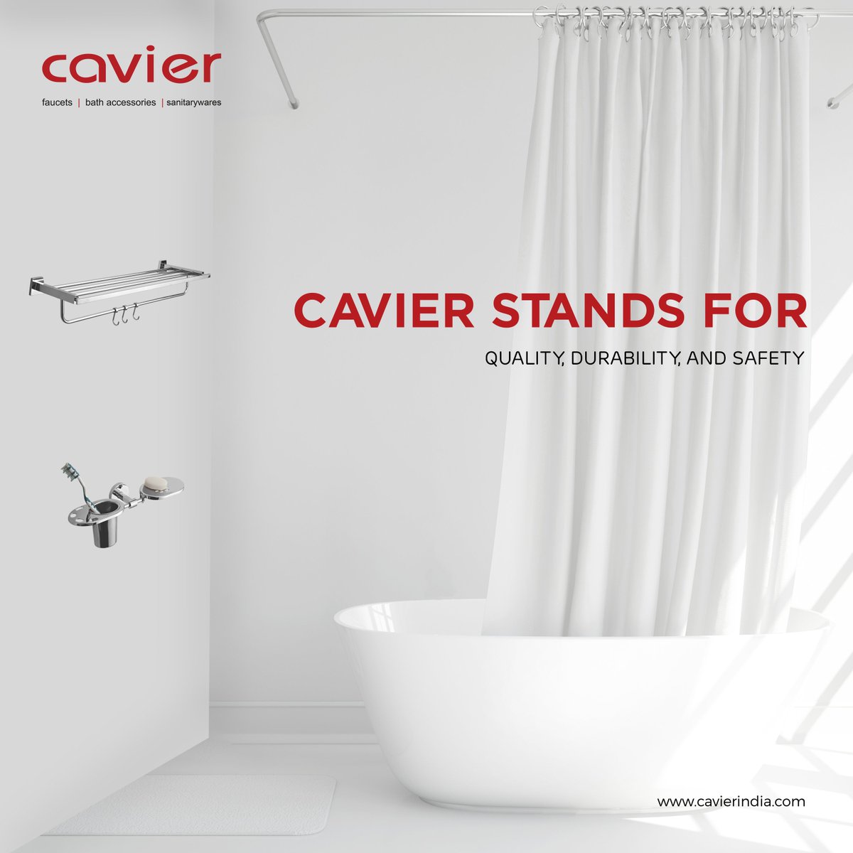 With Cavier, you can trust that you're getting a product that's not only beautiful but also safe and eco-friendly.

#cavier #cavierindia #bathware #sanitaryware #bathdesign #bathsolutions #staysafe #quality #bathroom