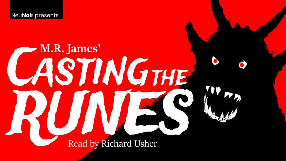 neunoirtheatre's tweet photo. This #Halloween we're returning to #BackToBacks @NTBirmingham for ...

M.R.James' #CastingTheRunes
Read by @RichardAUsher 

Hear a masterful tale of the occult in some serious atmospheric surroundings.

🗓️Sun 29 Oct 2023
🎟️ https://t.co/b2rx9UVDT5 https://t.co/lizzCHXku5