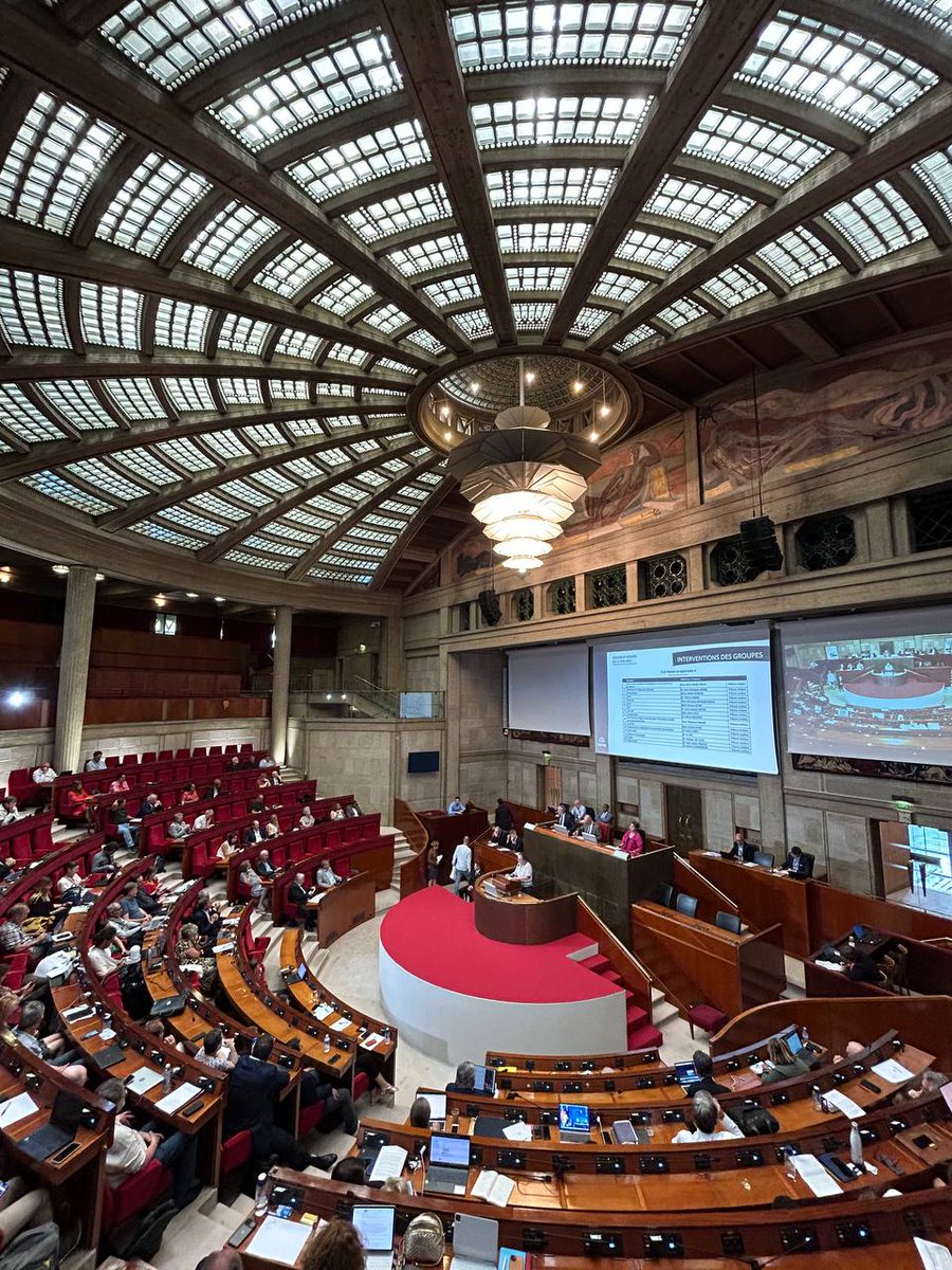 [#Plénière] Les membres du <a href="/lecese/">CESE</a> se sont réunis ce jour pour se prononcer sur la résolution « Le travail en questions ».

La #CFECGC au #CESE a voté en faveur.

Pour relire la déclaration⤵️