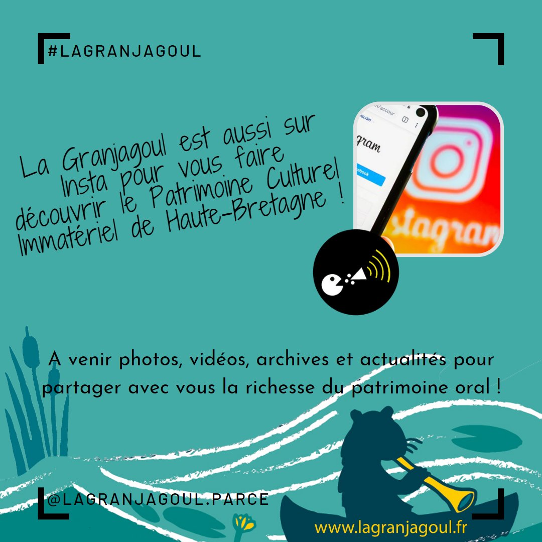 Granjagoul's tweet image. Vouz l'saviéz-ti ?
#LaGranjaGoul #Patrimoine #Oralite #PatrimoineOral #Bretagne #HauteBretagne #Parce #Fougeres #PaysDeFougeres #IlleEtVilaine #BretagneTourisme #Bzh #Art #MusiqueTrad #Musique #BalTrad #Exposition #Concert #Balades #Gallo #Musicien #Culture #JeuxTrad #LienSocial