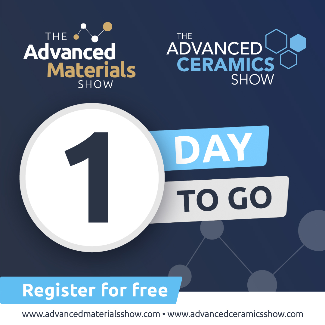 MaterialsShow's tweet image. The @CeramicsShow &amp;amp; @MaterialsShow is nearly here- just one more day to go! Don't miss your opportunity to meet some of the leading names &amp;amp; business in the industry.

View the full conference agenda: advancedmaterialsshow.com/full-conferenc… 

Register Now: eventdata.uk/Forms/Default.… 

#ANS23