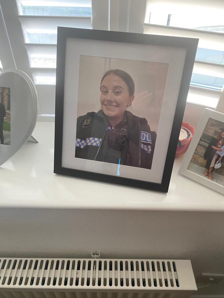 My mum is cuter than yours! A pic from my first tv credit framed 🥹